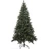 kaiserkraft Künstlicher LED-Mix-Tannenbaum, inklusive Ständer, Höhe 1800 mm, mit 300 LEDs