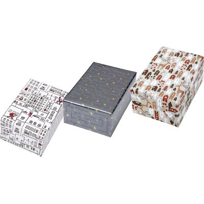 kaiserkraft Geschenkpapier X-Mas-Collection, LxB 750 x 500 mm, VE 250 Bögen, 70 g/m², Christmas Print, ab 2 VE kaiserkraft Geschenkpapier X-Mas-Collection, LxB 750 x 500 mm, VE 250 Bögen, 70 g/m², Christmas Print, ab 2 VE