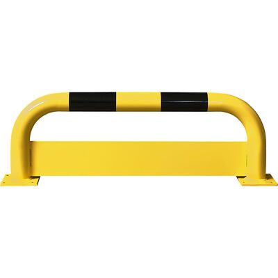 Rammschutzbügel, Stahl, Ø 76 mm, mit Unterfahrschutz 150 mm, HxB 350 x 1000 mm Black Bull Rammschutzbügel, Stahl, Ø 76 mm, mit Unterfahrschutz 150 mm, HxB 350 x 1000 mm Black Bull