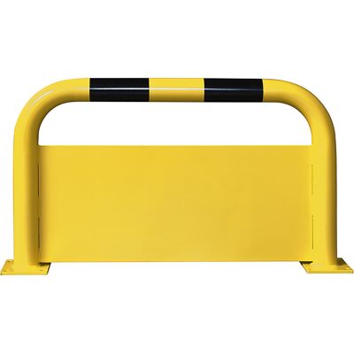 Rammschutzbügel mit Unterfahrschutz, Ø 76 mm, Innenbereich, HxB 600 x 1000 mm, Unterfahrschutz 400 mm Black Bull Rammschutzbügel mit Unterfahrschutz, Ø 76 mm, Innenbereich, HxB 600 x 1000 mm, Unterfahrschutz 400 mm Black Bull