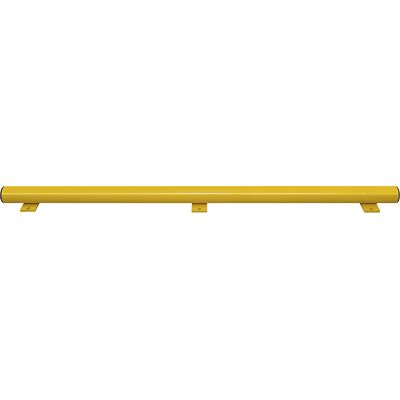 Unterfahrschutz-Balken, BxH 130 x 86 mm, gelb kunststoffbeschichtet, Länge 1750 mm Black Bull Unterfahrschutz-Balken, BxH 130 x 86 mm, gelb kunststoffbeschichtet, Länge 1750 mm Black Bull