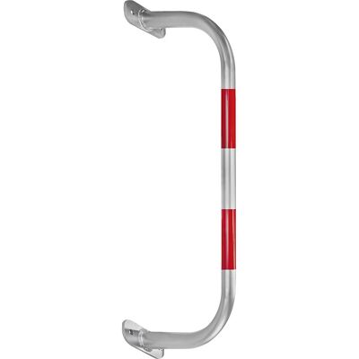 Wandschutzbügel, verzinkt/rot, HxB 350 x 1000 mm Black Bull Wandschutzbügel, verzinkt/rot, HxB 350 x 1000 mm Black Bull