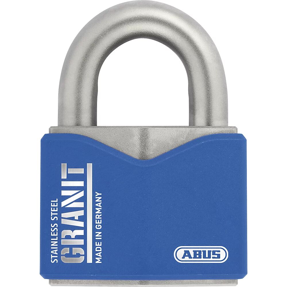 ABUS Vorhängeschloss GRANIT™, Edelstahl 37ST/55 B/DFNLI, VE 2 Stk blau