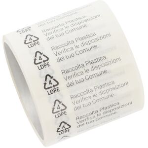 kaiserkraft Warnetiketten - LDPE 4, Weiß, 10x45mm kaiserkraft Warnetiketten - LDPE 4, Weiß, 10x45mm