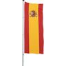 Mannus Hissflagge/Länder-Fahne, Format 1,2 x 3 m, Spanien