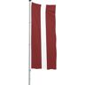 Mannus Hissflagge/Länder-Fahne, Format 1,2 x 3 m, Lettland