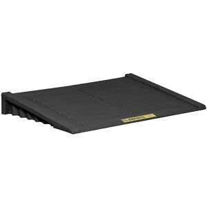 PE-Auffahrrampe für Auffangwannen, LxBxH 1219 x 838 x 159 mm, Flächenlast max. 445 kg Justrite PE-Auffahrrampe für Auffangwannen, LxBxH 1219 x 838 x 159 mm, Flächenlast max. 445 kg Justrite