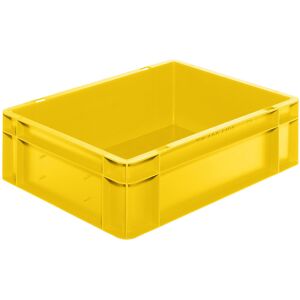 kaiserkraft Euro-Format-Stapelbehälter, Wände und Boden geschlossen, LxBxH 400 x 300 x 120 mm, gelb, VE 5 Stk kaiserkraft Euro-Format-Stapelbehälter, Wände und Boden geschlossen, LxBxH 400 x 300 x 120 mm, gelb, VE 5 Stk