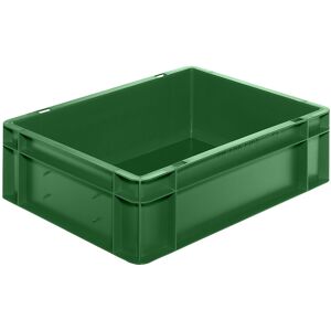 kaiserkraft Euro-Format-Stapelbehälter, Wände und Boden geschlossen, LxBxH 400 x 300 x 120 mm, grün, VE 5 Stk kaiserkraft Euro-Format-Stapelbehälter, Wände und Boden geschlossen, LxBxH 400 x 300 x 120 mm, grün, VE 5 Stk