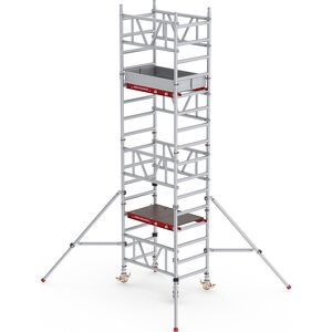 Schnellbau-Fahrgerüst MiTOWER Standard, Holzplattform, LxB 1200 x 750 mm, Arbeitshöhe 5 m Altrex Schnellbau-Fahrgerüst MiTOWER Standard, Holzplattform, LxB 1200 x 750 mm, Arbeitshöhe 5 m Altrex