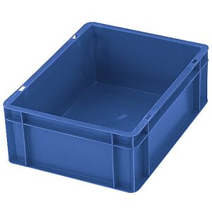 kaiserkraft Euro-Format-Stapelbehälter, Wände und Boden geschlossen, LxBxH 400 x 300 x 50 mm, blau, VE 5 Stk kaiserkraft Euro-Format-Stapelbehälter, Wände und Boden geschlossen, LxBxH 400 x 300 x 50 mm, blau, VE 5 Stk