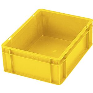 kaiserkraft Euro-Format-Stapelbehälter, Wände und Boden geschlossen, LxBxH 400 x 300 x 50 mm, gelb, VE 5 Stk kaiserkraft Euro-Format-Stapelbehälter, Wände und Boden geschlossen, LxBxH 400 x 300 x 50 mm, gelb, VE 5 Stk