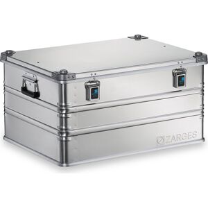 Alu-Transportkiste, Inhalt 157 l, Innen-LxBxH 750 x 550 x 380 mm, in robuster Ausführung ZARGES Alu-Transportkiste, Inhalt 157 l, Innen-LxBxH 750 x 550 x 380 mm, in robuster Ausführung ZARGES