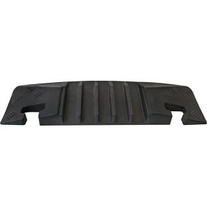 Kabelbrücke, Höhe 50 mm, Abschlusselement, Nut, LxBxH 590 x 190 x 50 mm, schwarz Moravia Kabelbrücke, Höhe 50 mm, Abschlusselement, Nut, LxBxH 590 x 190 x 50 mm, schwarz Moravia
