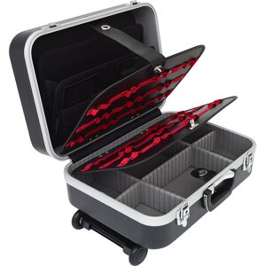 ABS Hartschalenkoffer mit Teleskop-Trolly, LxBxH 435 x 310 x 160 mm, schwarz KS Tools ABS Hartschalenkoffer mit Teleskop-Trolly, LxBxH 435 x 310 x 160 mm, schwarz KS Tools