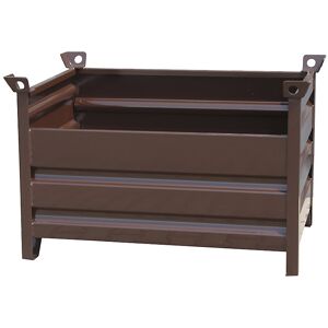 Vollwand-Stapelbehälter, LxBxH 1500 x 1000 x 750 mm, schokoladenbraun Eichinger Vollwand-Stapelbehälter, LxBxH 1500 x 1000 x 750 mm, schokoladenbraun Eichinger