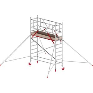 Fahrgerüst RS TOWER 41 schmal, Holzplattform, Länge 2,45 m, Arbeitshöhe 4,20 m Altrex Fahrgerüst RS TOWER 41 schmal, Holzplattform, Länge 2,45 m, Arbeitshöhe 4,20 m Altrex