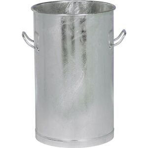 kaiserkraft Mülltonne ohne Deckel, Stahl, Volumen 60 l, Höhe 630 mm, Außen-Ø oben 380 mm, ab 5 Stk kaiserkraft Mülltonne ohne Deckel, Stahl, Volumen 60 l, Höhe 630 mm, Außen-Ø oben 380 mm, ab 5 Stk