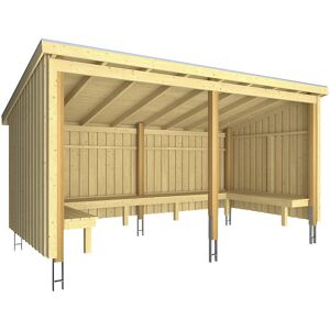 Gartenhaus PLUS Nordic Beige Holz-Gartenhaus - Gartentyp Gartenhaus PLUS Nordic Beige Holz-Gartenhaus - Gartentyp