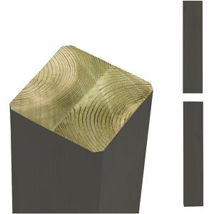 kaiserkraft Premium Leimholzpfosten, 90 x 90 mm, Höhe 1280 mm, umbragrau kaiserkraft Premium Leimholzpfosten, 90 x 90 mm, Höhe 1280 mm, umbragrau