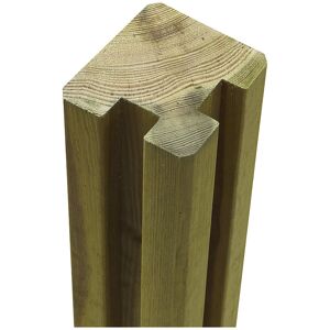 kaiserkraft Profilpfosten, Ecke, 2 Spuren, Höhe 2680 mm, natur kaiserkraft Profilpfosten, Ecke, 2 Spuren, Höhe 2680 mm, natur