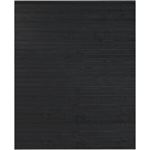 kaiserkraft PLUS Plank Profilzaun, Holz, BxH 1740 x 2030 mm, schwarz kaiserkraft PLUS Plank Profilzaun, Holz, BxH 1740 x 2030 mm, schwarz