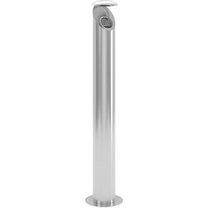 Edelstahl-Standascher, abschließbar, Volumen 4,2 l, Ø 120 mm, poliert VAR Edelstahl-Standascher, abschließbar, Volumen 4,2 l, Ø 120 mm, poliert VAR