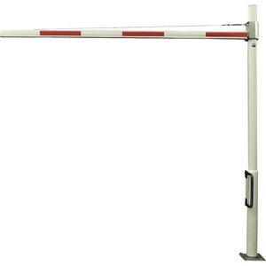 Höhenbegrenzung drehbar, rot-weiß, Breite 3500 mm Mannus Höhenbegrenzung drehbar, rot-weiß, Breite 3500 mm Mannus