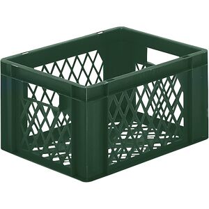kaiserkraft Euro-Format-Stapelbehälter, Wände und Boden durchbrochen, LxBxH 400 x 300 x 210 mm, grün, VE 5 Stk kaiserkraft Euro-Format-Stapelbehälter, Wände und Boden durchbrochen, LxBxH 400 x 300 x 210 mm, grün, VE 5 Stk