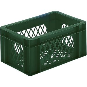 kaiserkraft Euro-Format-Stapelbehälter, Wände und Boden durchbrochen, LxBxH 300 x 200 x 145 mm, grün, VE 5 Stk kaiserkraft Euro-Format-Stapelbehälter, Wände und Boden durchbrochen, LxBxH 300 x 200 x 145 mm, grün, VE 5 Stk