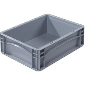 kaiserkraft Euronorm-Behälter, LxB 400 x 300 mm, Wände und Boden geschlossen, Höhe 120 mm kaiserkraft Euronorm-Behälter, LxB 400 x 300 mm, Wände und Boden geschlossen, Höhe 120 mm