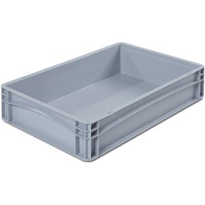 kaiserkraft Euronorm-Behälter, LxB 600 x 400 mm, Wände und Boden geschlossen, Höhe 120 mm kaiserkraft Euronorm-Behälter, LxB 600 x 400 mm, Wände und Boden geschlossen, Höhe 120 mm