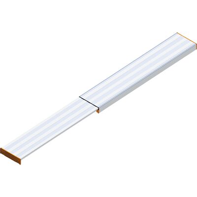 Alu-Telesteg, Tragfähigkeit 150 kg, Länge 1,6 m - 2,9 m, ab 2 Stk Layher Alu-Telesteg, Tragfähigkeit 150 kg, Länge 1,6 m - 2,9 m, ab 2 Stk Layher