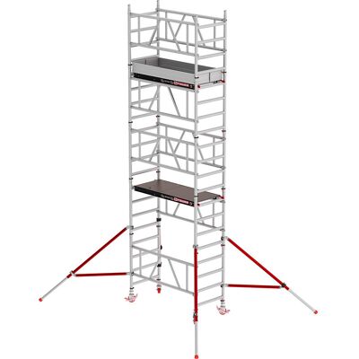 Schnellbau-Fahrgerüst MiTOWER Plus, Fiber-Deck®-Plattform, Arbeitshöhe 6 m Altrex Schnellbau-Fahrgerüst MiTOWER Plus, Fiber-Deck®-Plattform, Arbeitshöhe 6 m Altrex
