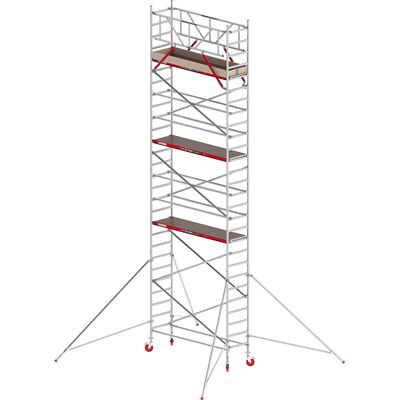 Fahrgerüst RS TOWER 41 schmal, Holzplattform, Länge 1,85 m, Arbeitshöhe 9,20 m Altrex Fahrgerüst RS TOWER 41 schmal, Holzplattform, Länge 1,85 m, Arbeitshöhe 9,20 m Altrex