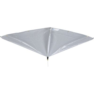 Leckagen-Umleiter für Dächer, BxH 760 x 760 mm, grau PIG Leckagen-Umleiter für Dächer, BxH 760 x 760 mm, grau PIG