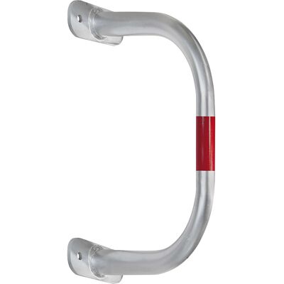 Wandschutzbügel, verzinkt/rot, HxB 350 x 500 mm Black Bull Wandschutzbügel, verzinkt/rot, HxB 350 x 500 mm Black Bull