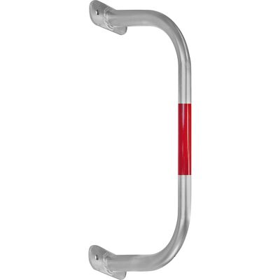 Wandschutzbügel, verzinkt/rot, HxB 350 x 750 mm Black Bull Wandschutzbügel, verzinkt/rot, HxB 350 x 750 mm Black Bull