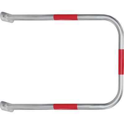 Wandschutzbügel, verzinkt/rot, HxB 1000 x 750 mm Black Bull Wandschutzbügel, verzinkt/rot, HxB 1000 x 750 mm Black Bull