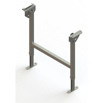 Doppelständer, verzinkt, Bahnbreite 500 mm, Verstellbereich 470 - 750 mm Gura Doppelständer, verzinkt, Bahnbreite 500 mm, Verstellbereich 470 - 750 mm Gura