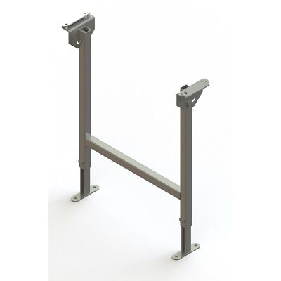 Doppelständer, verzinkt, Bahnbreite 400 mm, Verstellbereich 580 - 950 mm Gura Doppelständer, verzinkt, Bahnbreite 400 mm, Verstellbereich 580 - 950 mm Gura