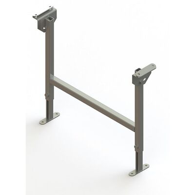 Doppelständer, verzinkt, Bahnbreite 600 mm, Verstellbereich 470 - 750 mm Gura Doppelständer, verzinkt, Bahnbreite 600 mm, Verstellbereich 470 - 750 mm Gura