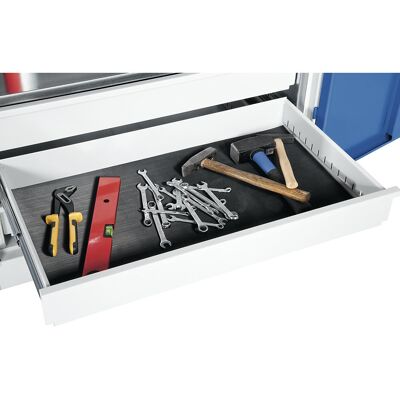 Anti-Rutschmatte, für Großraumschrank, für Schranktiefe 500 / 600 mm C+P Anti-Rutschmatte, für Großraumschrank, für Schranktiefe 500 / 600 mm C+P