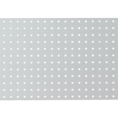 Lochwand für Werkbank, lichtgrau RAL 7035, BxH 1500 x 450 mm RAU Lochwand für Werkbank, lichtgrau RAL 7035, BxH 1500 x 450 mm RAU