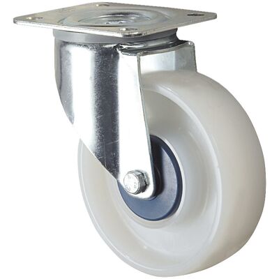 Polyamid-Rad, weiß, Rad-Ø x Breite 100 x 36 mm, Lenkrolle TENTE Polyamid-Rad, weiß, Rad-Ø x Breite 100 x 36 mm, Lenkrolle TENTE