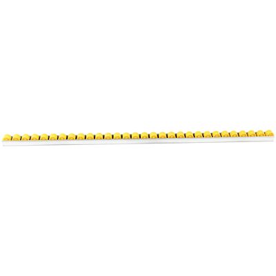 kaiserkraft Rollenleiste mit Zylinderrollen, Teilung 33 mm, Ø 28 mm, Kunststoff, Länge 2 m, ab 10 Stk kaiserkraft Rollenleiste mit Zylinderrollen, Teilung 33 mm, Ø 28 mm, Kunststoff, Länge 2 m, ab 10 Stk