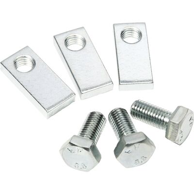 Schraube, M7 x 15 mm, mit Langmutter hofe Schraube, M7 x 15 mm, mit Langmutter hofe