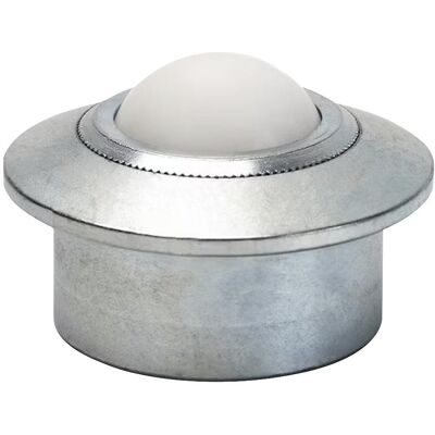 Kugelrolle, Bund, massiv, Kunststoff, Tragkugel-Ø 15 mm Schulz Stanztechnik Kugelrolle, Bund, massiv, Kunststoff, Tragkugel-Ø 15 mm Schulz Stanztechnik