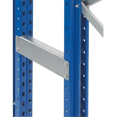Distanzstücke, verzinkt, für Doppelregal (1 Stk), Länge 250 mm SCHULTE Distanzstücke, verzinkt, für Doppelregal (1 Stk), Länge 250 mm SCHULTE