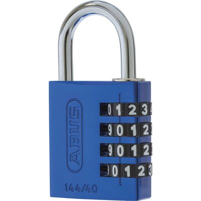 ABUS Aluminium Nummerkombinationsschloss - 144/40 Lock-Tag ABUS Aluminium Nummerkombinationsschloss - 144/40 Lock-Tag